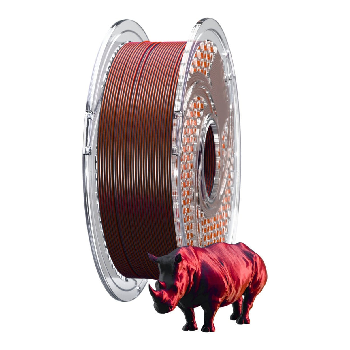 SA Filament 1.75mm Dual Silk PLA 750g Smoky Wine SAF-PLADU-C33
