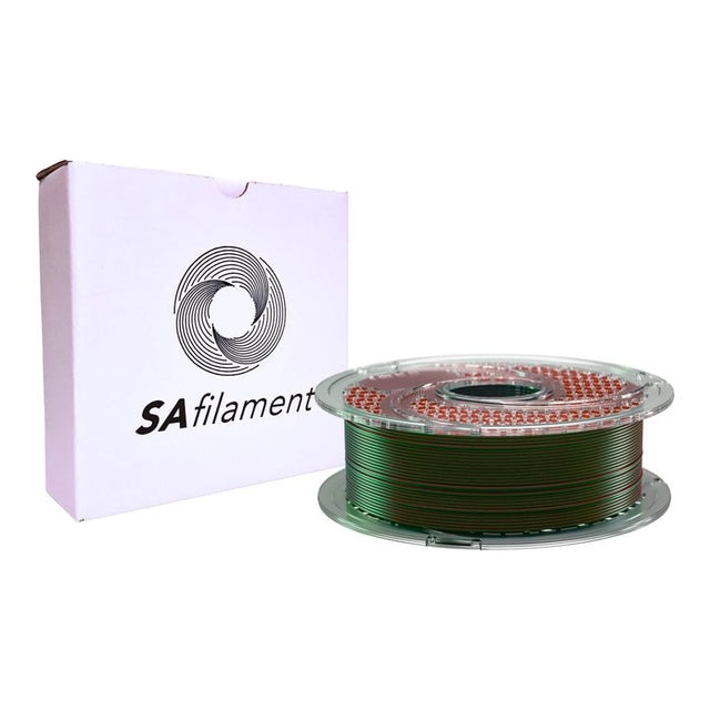 SA Filament 1.75mm Dual Silk PLA 750g Crimson Emerald SAF-PLADU-C35