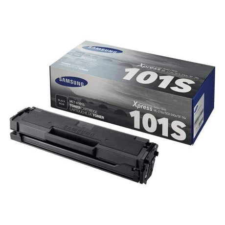 Samsung MLT-D101 Black Toner Cartridge 1,500 Pages Original SU696A Single-pack