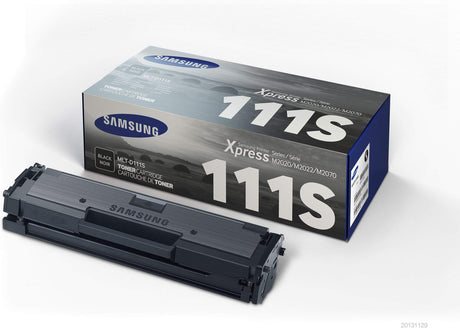 Samsung MLT-D111S Black Toner Cartridge 1,000 Pages SU819A Single-pack