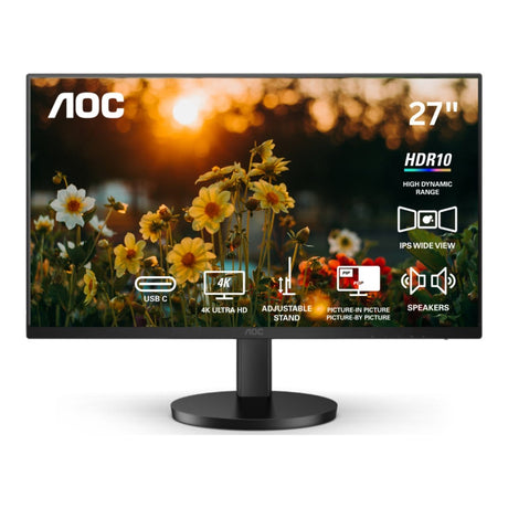 AOC B3 U27B3CF 27-inch 3840 x 2160p 4K UHD 16:9 60Hz 4ms LED IPS USB-C Monitor