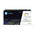 HP 213X High Yield Yellow Toner Cartridge 6,000 Pages Original W2132X Single-pack